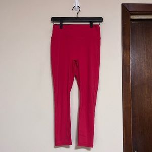 Red Motion365 Fabletic Capri Leggings